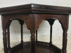 E. W. Godwin (attributed). an Anglo- Japanese Rosewood Eight Leg Table - Thumbnail 5