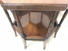 E. W. Godwin (attributed). an Anglo- Japanese Rosewood Eight Leg Table - Thumbnail 6