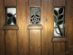 M. H. Baillie Scott. an Exceptional Set of Arts & Crafts Exterior / Interior Doors - Thumbnail 14