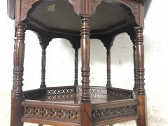 E. W. Godwin (attributed). an Anglo- Japanese Rosewood Eight Leg Table - Thumbnail 7