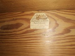 Anglo- Japanese Pitch Pine Hanging Bookcase by Howard and Sons - Thumbnail 7