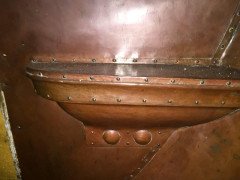 Unique Arts and Crafts Copper Fire Hood, Attributed to M. H. Baillie Scott - Thumbnail 2