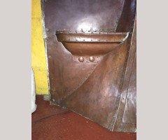 Unique Arts and Crafts Copper Fire Hood, Attributed to M. H. Baillie Scott - Thumbnail 3