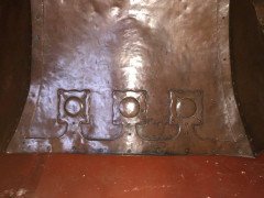 Unique Arts and Crafts Copper Fire Hood, Attributed to M. H. Baillie Scott - Thumbnail 4