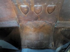 Unique Arts and Crafts Copper Fire Hood, Attributed to M. H. Baillie Scott - Thumbnail 8