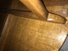 Edward Barnsley, An Arts & Crafts Oak Two-Tier Circular Coffee or Side Table - Thumbnail 1