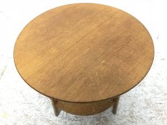 Edward Barnsley, An Arts & Crafts Oak Two-Tier Circular Coffee or Side Table - Thumbnail 6