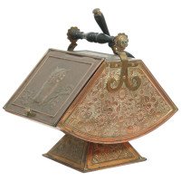 Dr C Dresser, Benham & Froud an Aesthetic Movement Arts & Crafts Copper Coal Box - Thumbnail 1