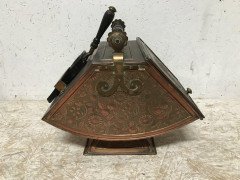 Dr C Dresser, Benham & Froud an Aesthetic Movement Arts & Crafts Copper Coal Box - Thumbnail 4