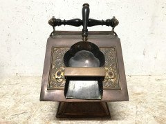 Dr C Dresser, Benham & Froud an Aesthetic Movement Arts & Crafts Copper Coal Box - Thumbnail 5
