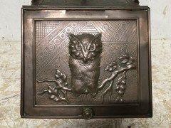 Dr C Dresser, Benham & Froud an Aesthetic Movement Arts & Crafts Copper Coal Box - Thumbnail 8