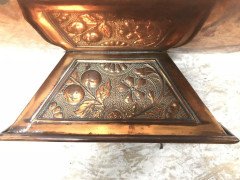 Dr C Dresser, Benham & Froud an Aesthetic Movement Arts & Crafts Copper Coal Box - Thumbnail 14