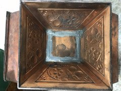Dr C Dresser, Benham & Froud an Aesthetic Movement Arts & Crafts Copper Coal Box - Thumbnail 18