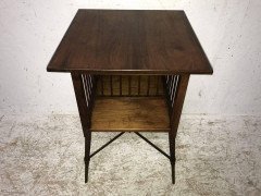 Liberty & Co, Fine Anglo-Japanese Walnut Side Table in the Style of E W Godwin - Thumbnail 4