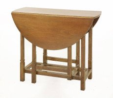 Ernest Gimson A Rare & Important Cotswold School Walnut Gate Leg Table - Thumbnail 8