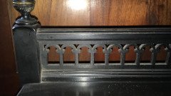 Ebonized and Parcel Gilt Aesthetic Movement desk by Maple and Co - Thumbnail 3