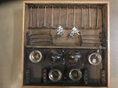 W Mf Rare Art Nouveau Silver Plated Cutlery Set for 24 Persons - Thumbnail 10