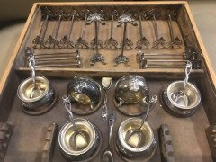 W Mf Rare Art Nouveau Silver Plated Cutlery Set for 24 Persons - Thumbnail 11