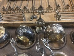 W Mf Rare Art Nouveau Silver Plated Cutlery Set for 24 Persons - Thumbnail 12