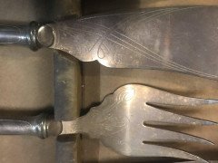 W Mf Rare Art Nouveau Silver Plated Cutlery Set for 24 Persons - Thumbnail 20