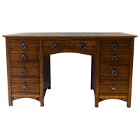 Glasgow School Oak Desk by E. A. Taylor - Thumbnail 5