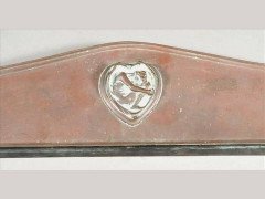 Copper Fire Insert with a Figural Sculpted Roundel, Attributed to Alfred Stevens - Thumbnail 2