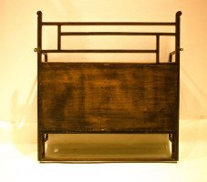 Anglo-Japanese Set of Mahogany Wall Shelves in the Manner of E. W. Godwin - Thumbnail 1