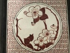 Bruce Talbert an Aesthetic Movement Ebonized Plant Stand with Inset Minton Tile - Thumbnail 9