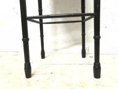 Bruce Talbert an Aesthetic Movement Ebonized Plant Stand with Inset Minton Tile - Thumbnail 13
