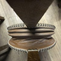 Arthur Simpson of Kendal, Set of Arts & Crafts Oak Bellows with Celtic Carving - Thumbnail 9