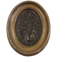 Bromsgrove Guild a Bronze Oval Wall Plaque - Thumbnail 1