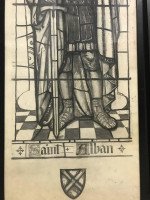 Burne Jones Style Cartoons Designed by Arthur Buss Made by Godard and Gibbs - Thumbnail 5