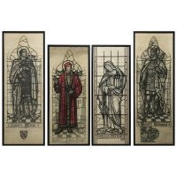 Burne Jones Style Cartoons Designed by Arthur Buss Made by Godard and Gibbs - Thumbnail 8