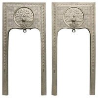 Pair of Aesthetic Movement Cast Iron Fireplaces, Attributed to T Jeckyll - Thumbnail 2