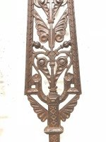 Dr. C. Dresser, attributed. 18 Cast Iron Floral Staircase Balustrades - Thumbnail 6