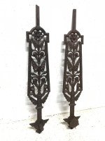 Dr. C. Dresser, attributed. 18 Cast Iron Floral Staircase Balustrades - Thumbnail 3