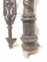 Dr. C. Dresser, attributed. 18 Cast Iron Floral Staircase Balustrades - Thumbnail 8