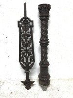 Dr. C. Dresser, attributed. 18 Cast Iron Floral Staircase Balustrades - Thumbnail 4