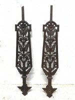Dr. C. Dresser, attributed. 18 Cast Iron Floral Staircase Balustrades - Thumbnail 2