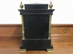 Lewis. F. Day, Attributed an Aesthetic Movement Ebonized and Enamel Mantle Clock - Thumbnail 10
