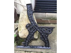 A. W. N. Pugin, a Pair of Early Gothic Revival Cast Iron Garden Bench Ends - Thumbnail 5