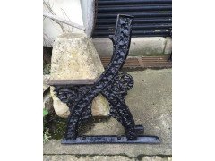 A. W. N. Pugin, a Pair of Early Gothic Revival Cast Iron Garden Bench Ends - Thumbnail 6