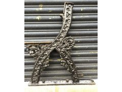 A. W. N. Pugin, a Pair of Early Gothic Revival Cast Iron Garden Bench Ends - Thumbnail 2
