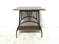 E. W. Godwin, attributed. An Anglo-Japanese Mahogany Side Table - Thumbnail 2