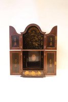 W J Neatby Attri, English Art Nouveau Music Cabinet with Musicians to the Doors - Thumbnail 2