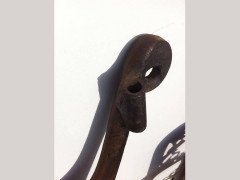 C Dresser for Colebrookdale Aesthetic Movement Cast Iron Garden Canopy Seat Ends - Thumbnail 2
