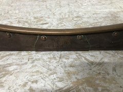 C R Ashbee, an Arts & Crafts Copper Fireplace Fender with Stylised Floral Design - Thumbnail 7