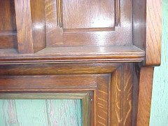 Impressive Arts and Crafts Oak Fire Surround by Liberty and Co - Thumbnail 6