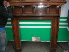 Impressive Arts and Crafts Oak Fire Surround by Liberty and Co - Thumbnail 8