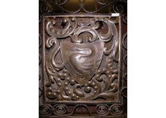 An Arts and Crafts Iron & Copper Fire Screen Attributed to John Pearson - Thumbnail 2